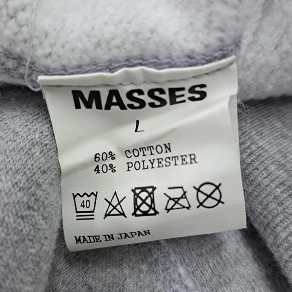 MASSES マシス MASSES 24AW SWEAT HOODED FREEDOM WASH プルオーバー
