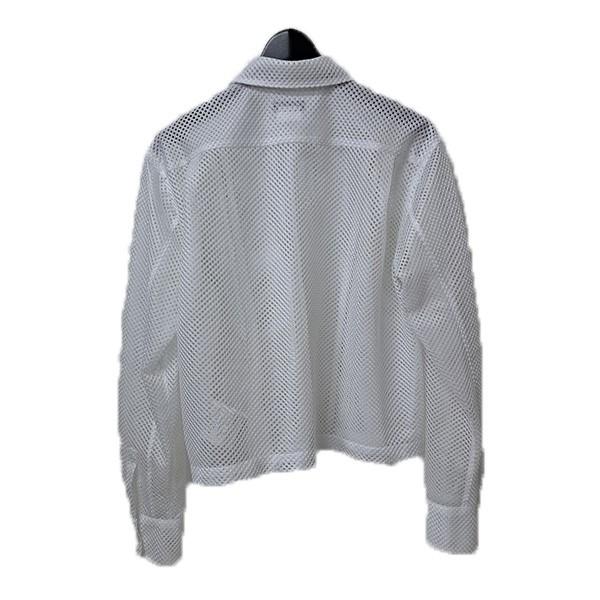 ペコ　オムプリュス26SS メッシュジップシャツ COMME des GARCONS HOMME PLUS コムデギャルソンオムプリュス 26SS
