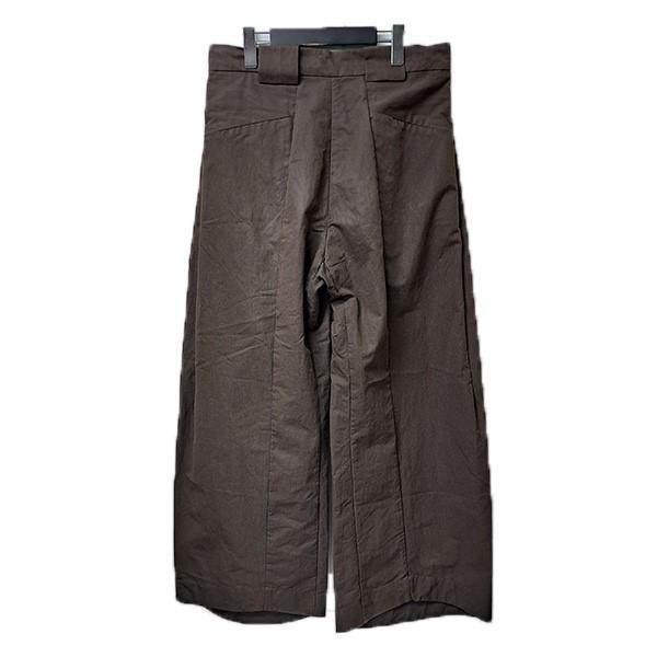 コモンディバイザー COMMON DIVISOR ワイドタックパンツ 24P05LP01BR 