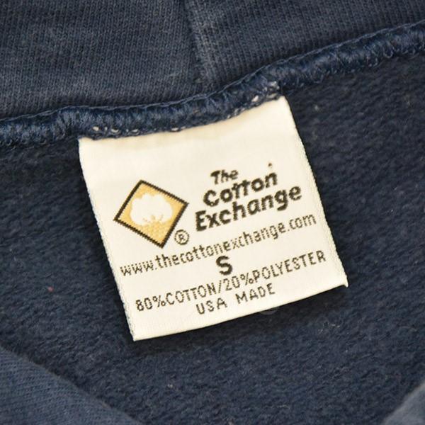 【値下げ】The Cotton Exchange 1990年代 Vintage　プリントパーカー　スウェット ネイビー サイズ：S (三軒茶屋店)｜kindal｜05