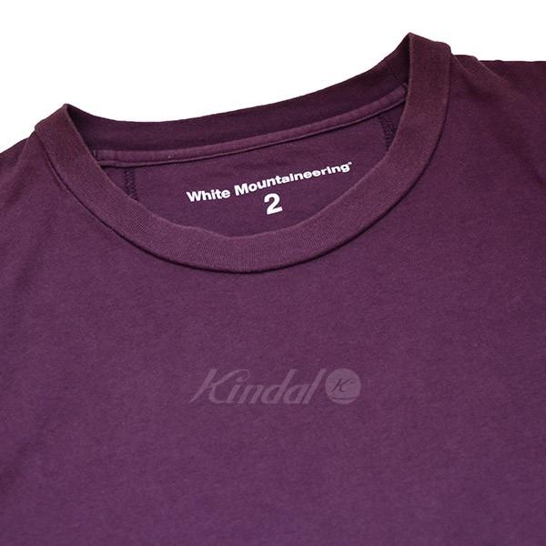 ホワイトマウンテニアリング White Mountaineering クルーネックTシャツ パープル サイズ：2｜kindal｜03