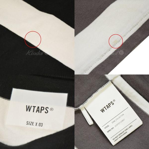 WTAPS ダブルタップス 2022SS LANE SS COTTON ボーダーTシャツ WTAPS ダブルタップス 2022SS LANE SS COTTON ボーダーTシャツ