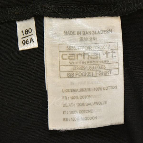 カーハート Carhartt WIP S／S POCKET T-SHIRT　ポケットTシャツ ブラック サイズ：L｜kindal｜05