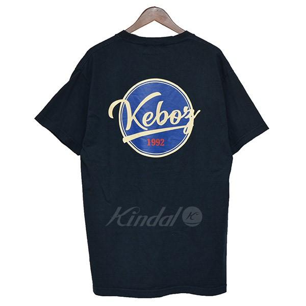 ケボズ KEBOZ BB LOGO S／S TEE　バックプリントTシャツ ネイビー サイズ：-｜kindal｜02