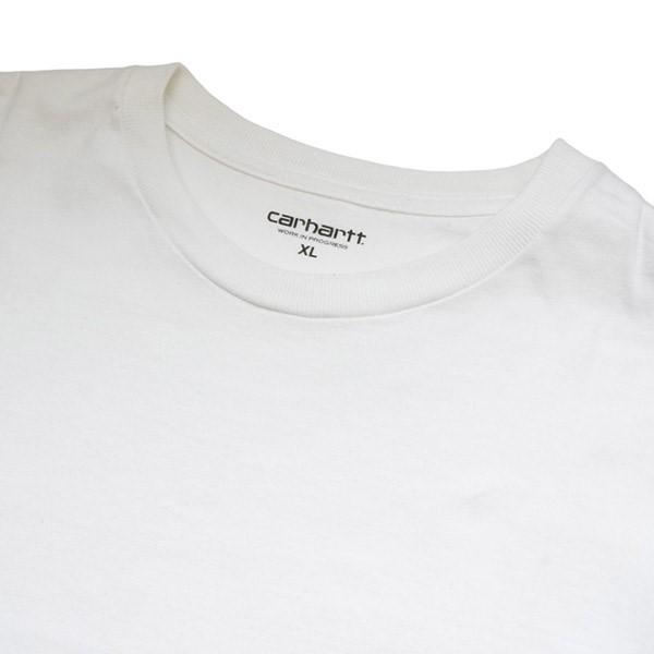 カーハート Carhartt ロゴ刺繍Tシャツ ホワイト サイズ：XL｜kindal｜03