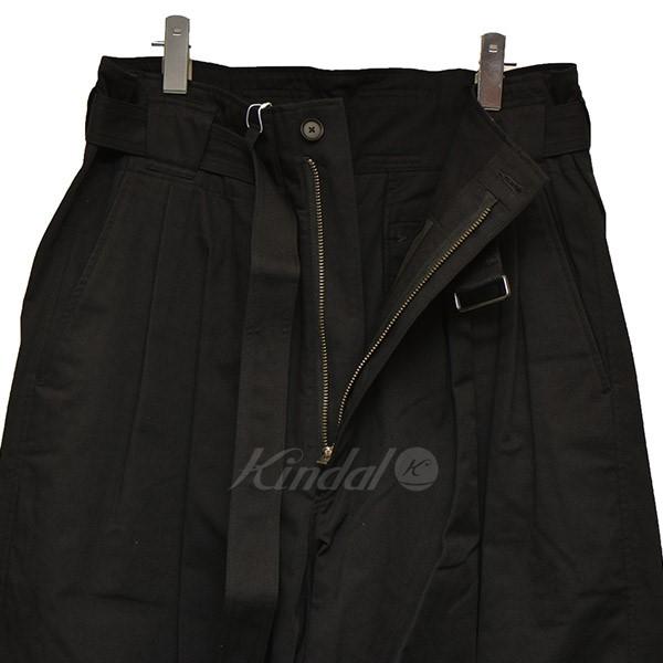 ESSAY 【値下げ】ESSAY 2023AW Belted Over Slacks ベルテッドワイド 