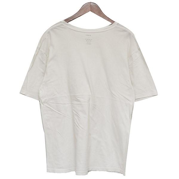 ダブルタップス WTAPS 2枚SET　クルーネックTシャツ　パックTシャツ ホワイト サイズ：L｜kindal｜06