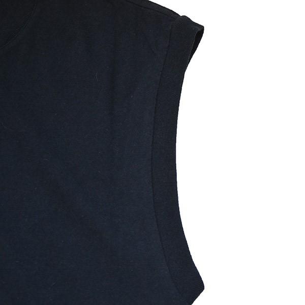 アンユーズド UNUSED Sleeveless T-Shirts　タンクトップ　ノースリーブTシャツ ネイビー サイズ：0｜kindal｜04