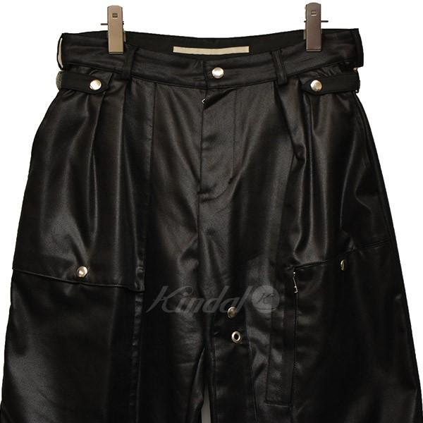 値下げ】Tamme 2023SS K-2B WIDE PANTS ワイドパンツ ブラック サイズ 