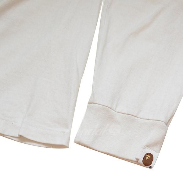 値下げ】A BATHING APE シャークプリントロングスリーブTシャツ 