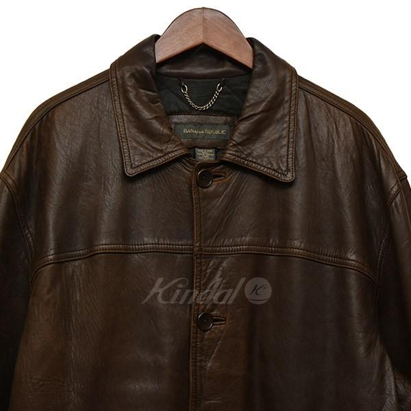 BANANA REPUBLIC 【値下げ】BANANA Vintage レザーコート レザー  