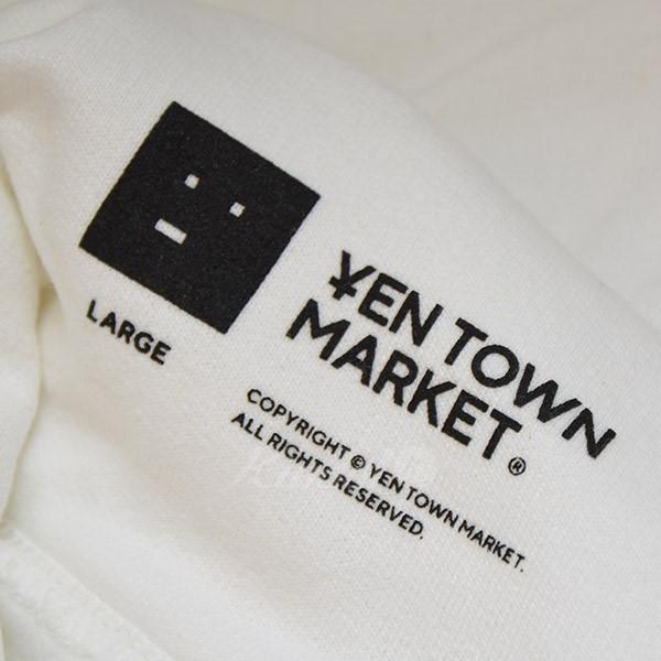 イエンタウンマーケット YEN TOWN MARKET Nujabes刺繍パーカー　ヌジャベスパーカー ホワイト サイズ：L｜kindal｜06