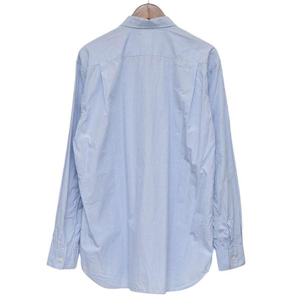 コムデギャルソンシャツ COMME des GARCONS SHIRT FOREVER SHIRT　ストライプシャツ ブルー×ホワイト サイズ：M｜kindal｜02