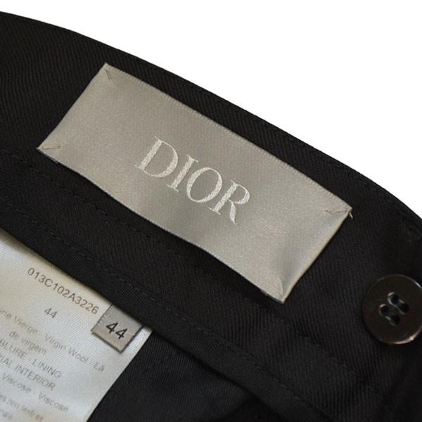 Christian Dior DIOR スラックス パンツ 013C102A3226 ブラック サイズ 