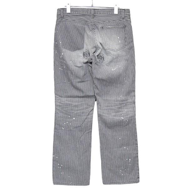 値下げ】NUMBER (N)INE 2001AW STANDARD期 グランジヒッコリーパンツ 