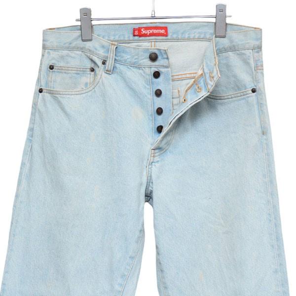 Supreme デニムパンツ サイズ30 ライトブルー