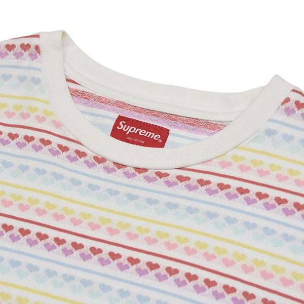 Supreme シュプリーム 2022SS Hearts Jacquard SS Top ハート 