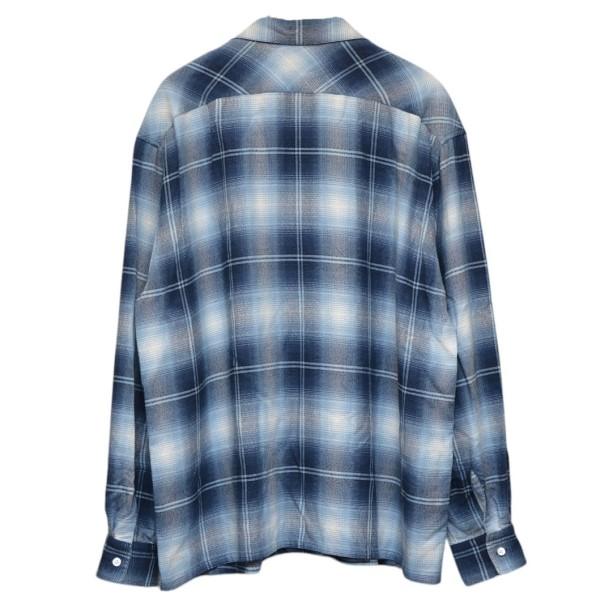 SEVEN BY 【値下げ】SEVEN OPEN COLLAR SHEER SHIRTS オープンカラー 