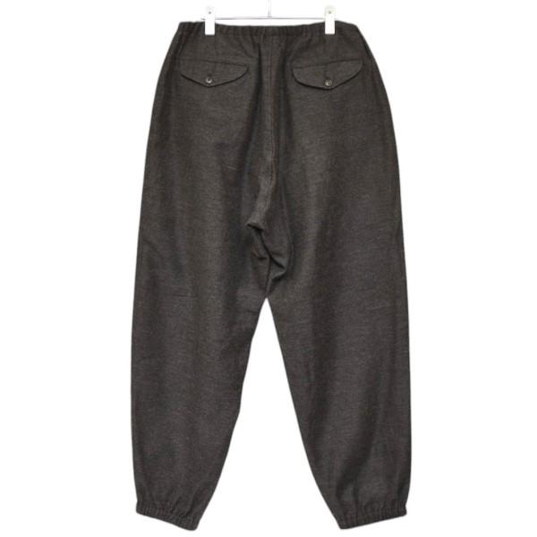 COMOLI コモリ カシミアシルク ドローストリングパンツ A03-03005 