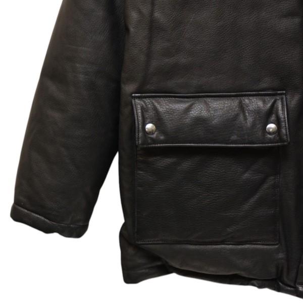 値下げ】RAKINES×WAGAMAMA 2023AW レザーダウンジャケット 10S23FW212B