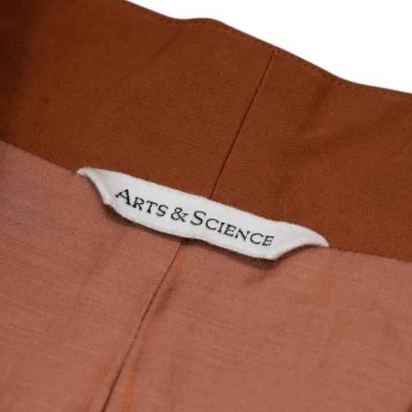 きっこ様　アーツ＆サイエンス ウール ローブカーディガン ガウン 羽織 オレンジ ARTS & SCIENCE（アーツアンドサイエンス） 【値下げ】ARTS＆SCIENCE