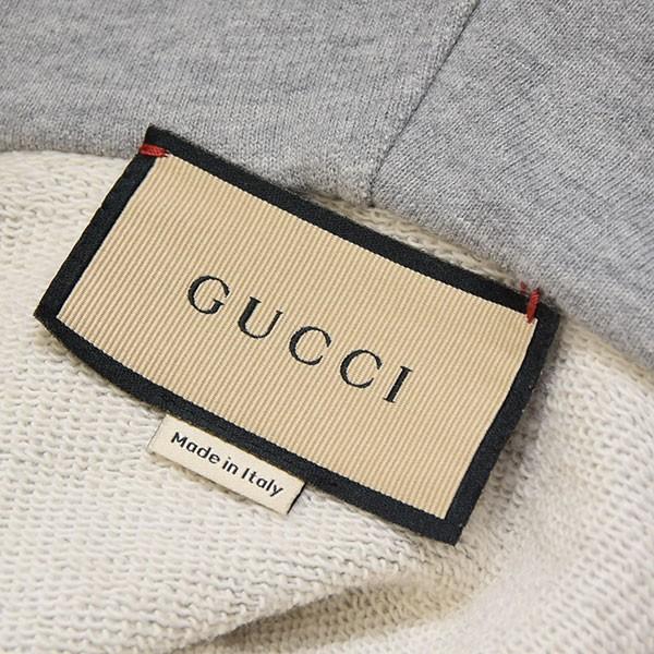 GUCCI（グッチ） ロゴ ラベル ストライプ コットンジャージー
