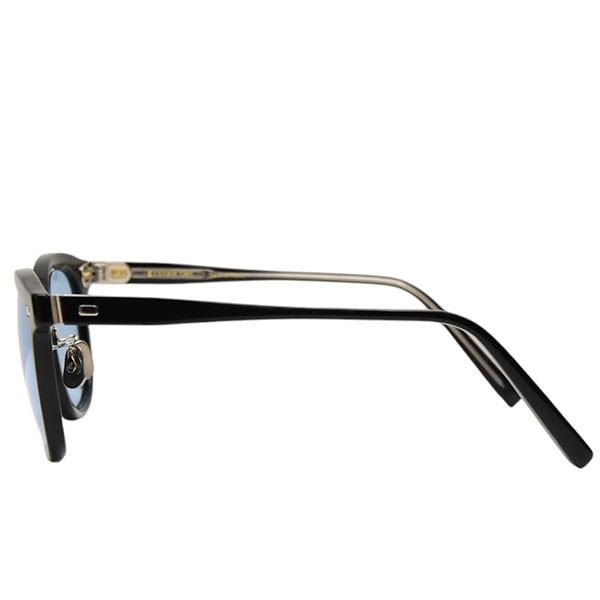 EYEVAN アイヴァン 7285 775 ウェリントン サングラス ブラック×ブルー 