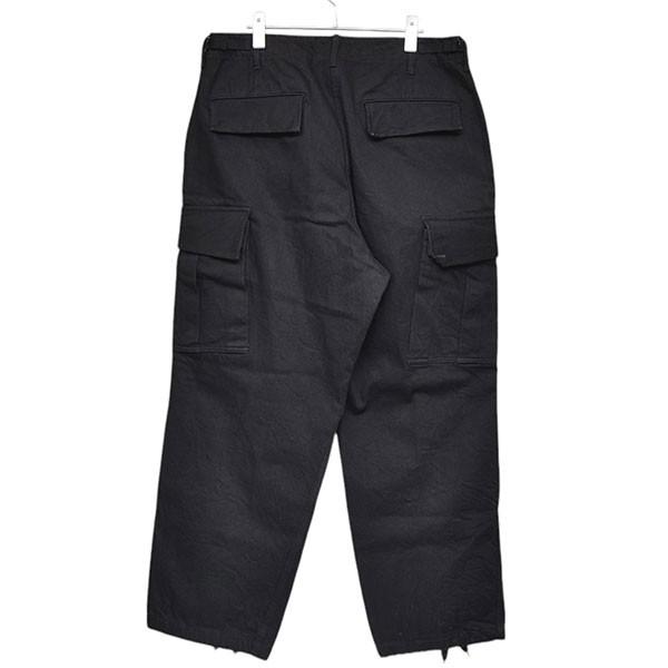 COMOLI コモリ 2023SS ブラックデニムB.D.U.パンツ デニム COMOLI コモリ 2023SS ブラックデニムB.D.U.パンツ デニム