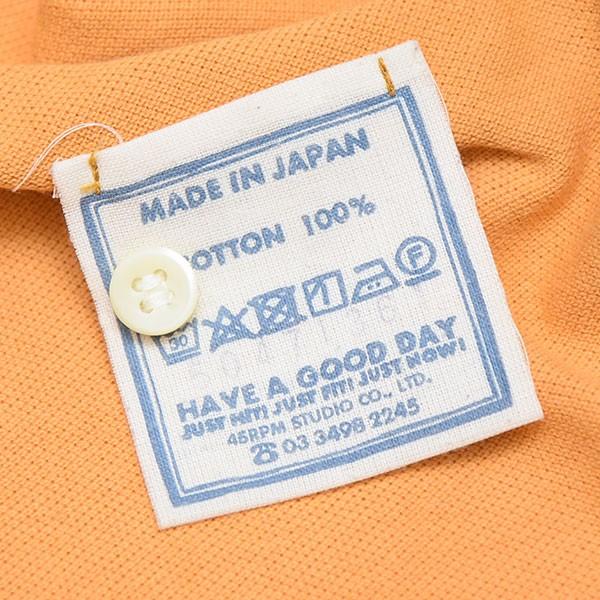 新品☆45R スーピマカノコの33色908ローファーポロ　ブラウン(どんぐり)2 45R（フォーティファイブアール） スーピマカノコの33色908ローファー