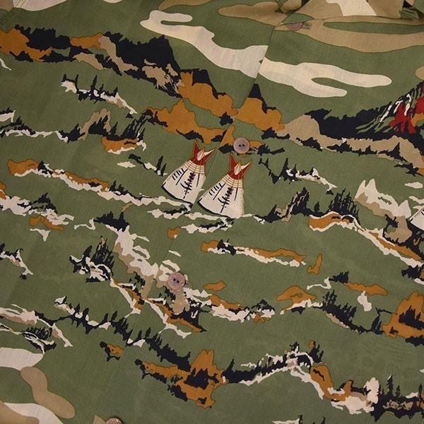 KAPITAL キャピタル オルテガ アロハ シャツ アイボリー カントリー