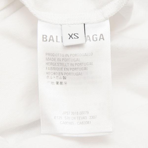 BALENCIAGA 【値下げ】BALENCIAGA バックロゴプリントオーバーサイズT  