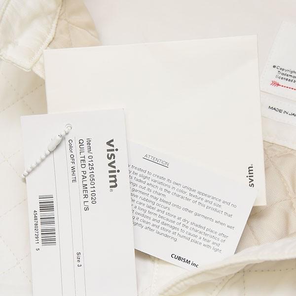 visvim（ヴィズヴィム） 【値下げ】VISVIM 2025SS QUILTED PALMER LS
