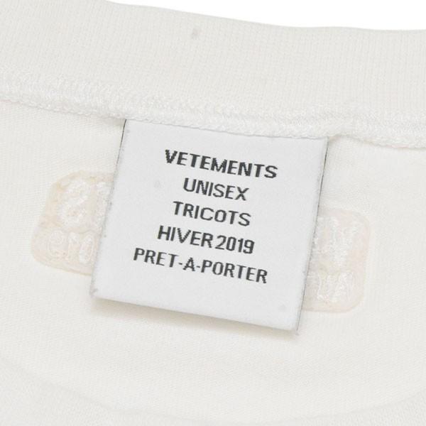 ヴェトモン VETEMENTS 2018AW ELEPHANT IN THE ROOM TEE プリントT