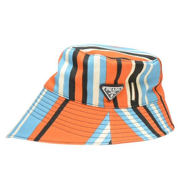 PRADA プラダ 2022SS Print Drill Hat プリントドリルハット