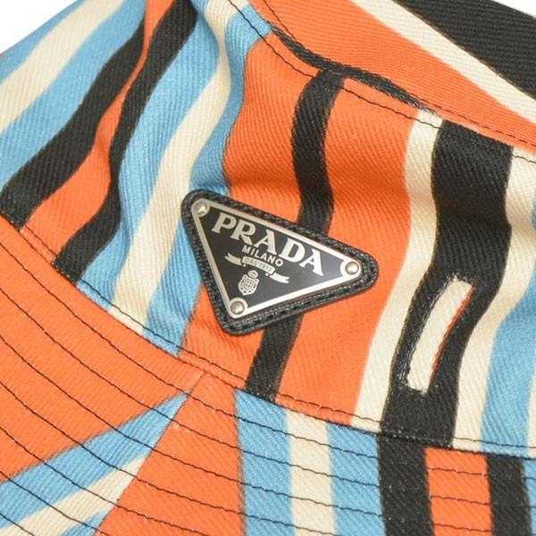 PRADA プラダ 2022SS Print Drill Hat プリントドリルハット