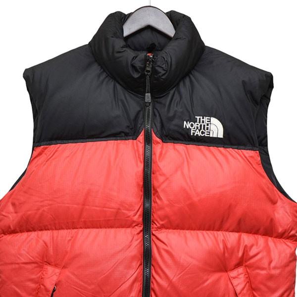 THE NORTH FACE ダウンベスト Mサイズ レッド/ブラック 【公式通販】