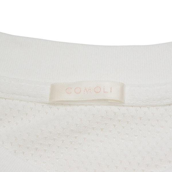 COMOLI（コモリ） COMOLI 2025SS コットンメッシュ半袖Tシャツ B01 