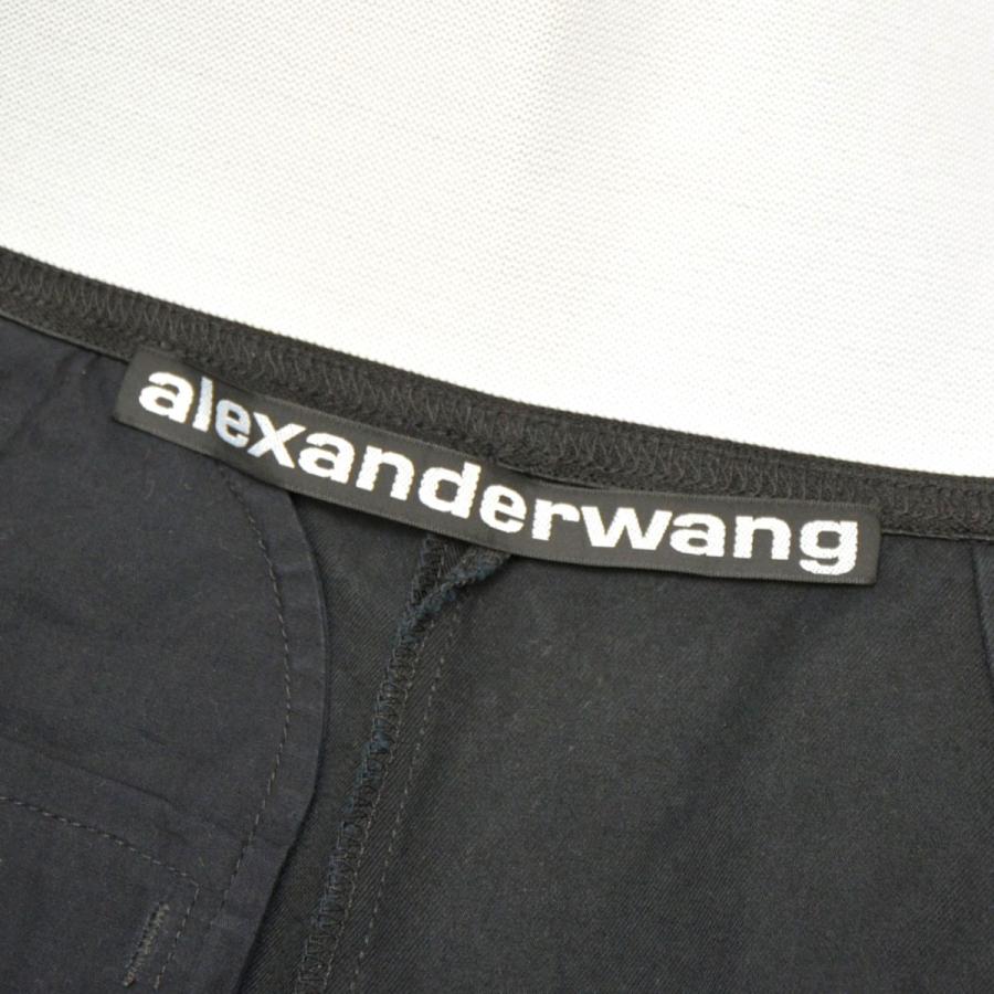 美品★アレキサンダーワン　サファリショーツ　ショートパンツ　ブラック　黒　2 alexanderwang（アレキサンダー・ワン） サファリショーツ ショート
