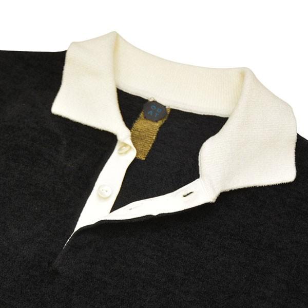 値下げ】OUAT META POLO ポロシャツ O010021PO ブラック サイズ：3 