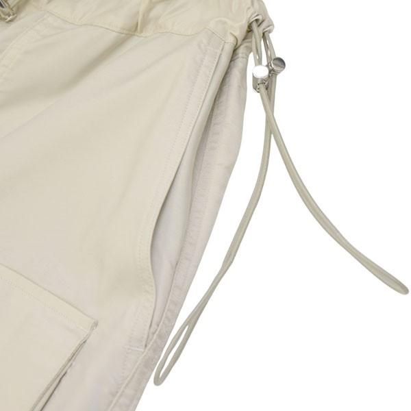値下げ】OUAT 006 CHANNEL TROUSERS ドローコードナイロンパンツ 
