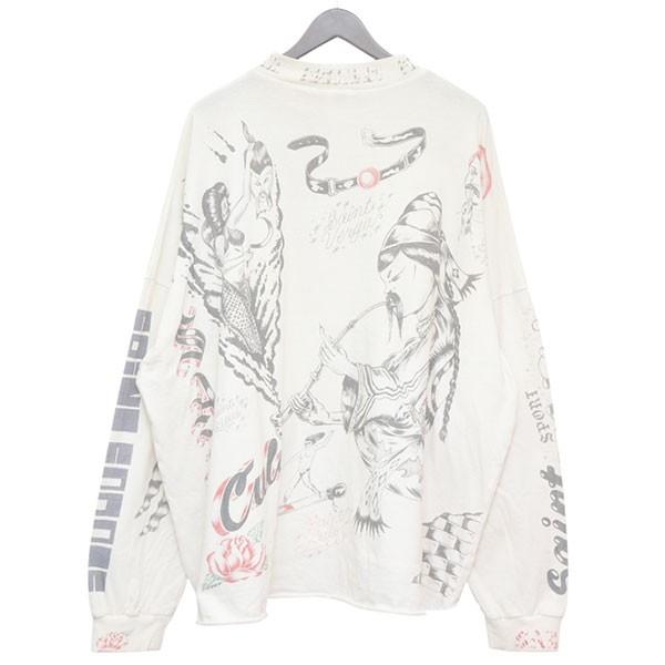 セントマイケル SAINT MICHAEL 2025AW ALX LS TEE DRAWING USED加工