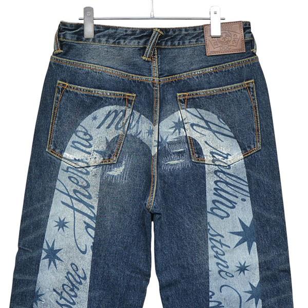 【値下げ】EVISU×GDC 2025AW　大黒プリント リラックスフィット ジーンズ　デニムパンツ　2EAGDM5JE6431RXDN インディゴ_3