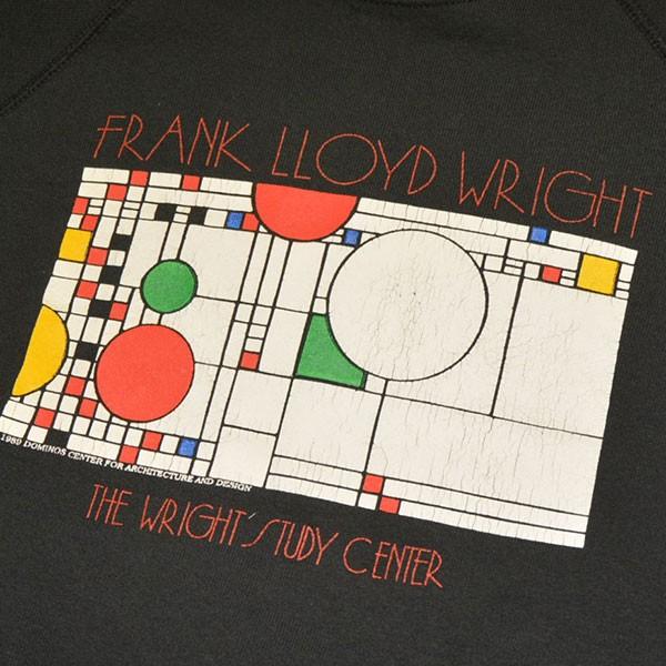 【値下げ】VINTAGE FRANK LLOYD WRIGHT THE WRIGHT STUDY CENTER　クルーネックスウェット　トレーナー ブ_3