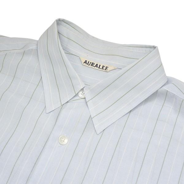 AURALEE ストライプシャツ　サイズ4 AURALEE - ⚫︎サイズ4！AURALEE ストライプシャツの通販 by 古着屋