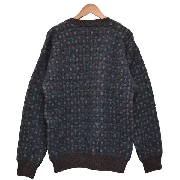 70s ペンドルトン　PENDLETON カーディガン　ケーブルニット　ネイビー 70s ペンドルトン PENDLETON カーディガン ケーブルニット ネイビー