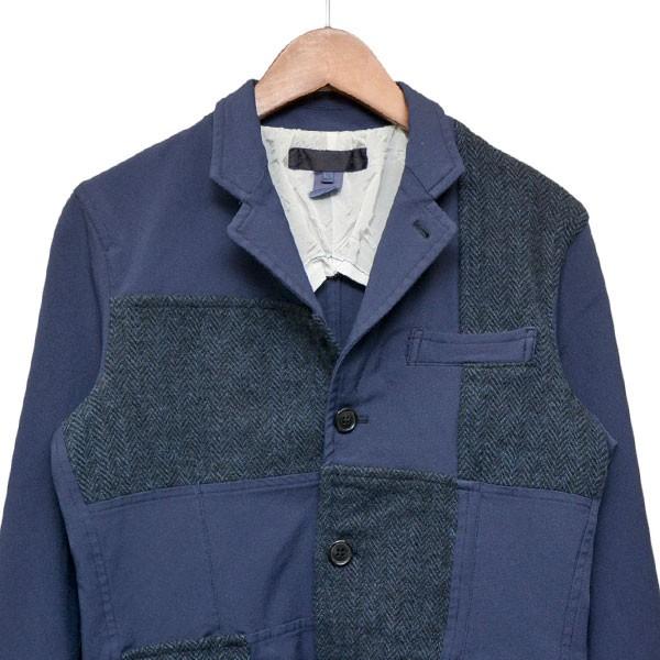 COMME des GARCONS SHIRT 【値下げ】COMME 2011AW ヘリンボーン切替 