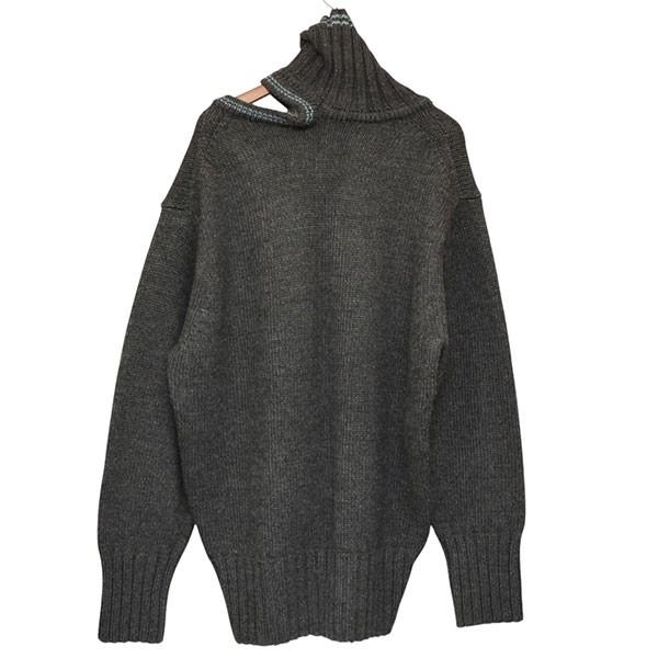 値下げ】Y． PROJECT DOUBLE NECK OVERSIZED SWEATER ダブルネック