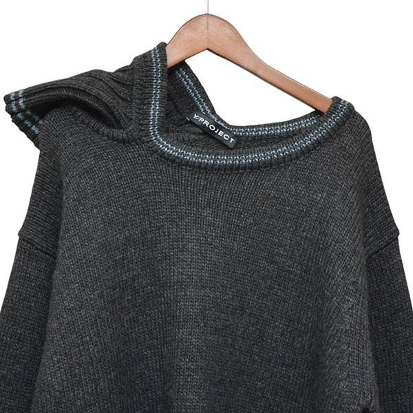 値下げ】Y． PROJECT DOUBLE NECK OVERSIZED SWEATER ダブルネック
