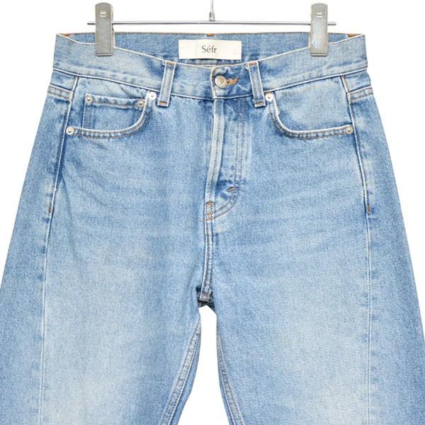 Sefr（セファ） 【値下げ】Sefr TWISTED CUT JEANS CLASSIC WASH 