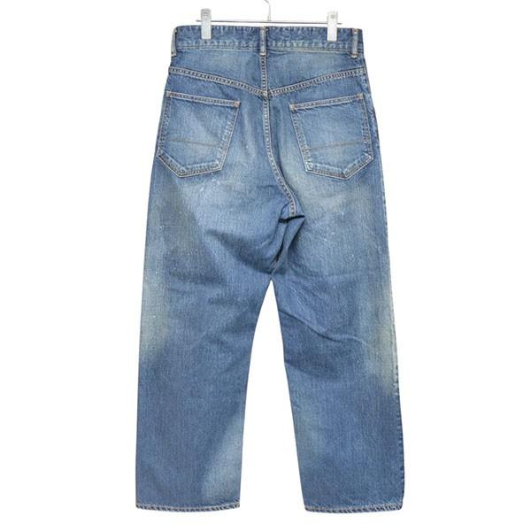 値下げ】ANCELLM Attic別注 EX STRAIGHT 5P DENIM PANTS バギーデニム